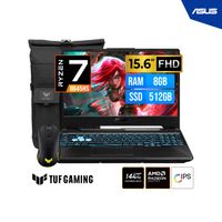 LAPTOP ASUS TUF GAMING A15 FA506NCG-HN334 15.6"" FHD IPS 1920 x 1080 Ryzen 7 8845HS 5.1G 8G DDR5 512
