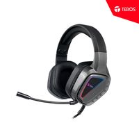 AURICULAR MICROFONO GAMING TEROS TE-8171N  USB  RGB