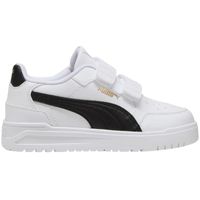 Zapatilla Infantil Puma Shuffle Downtown Lo 403740 02 Blanco