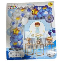Globos Bouquet Mi Bautizo Niño