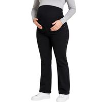 Jean pantalon de embarazada pantalón de maternidad Negro - Talla 30