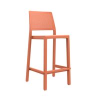 Silla De Bar Emi 65 Terracota Ofideas