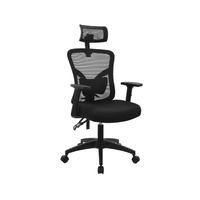 Silla Ergonómica Fone Ultra Presidente Nylon Negro TE Ofideas
