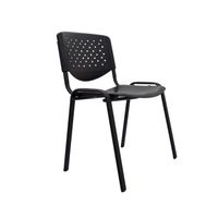 Silla Fija De Visita Prisma Negro En Ofideas