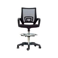 Silla Cajero Atlantis Negro Bn Ac Ofideas