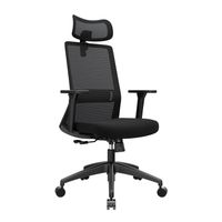 Silla Ergonómica Embody Presidente Nylon Negro Ofideas
