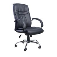Silla De Oficina Ergonómica Estilos Presidente Cuero Ofideas