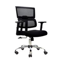 Silla Ergonómica Flip Gerente Basculante 1D Cromado Ofideas