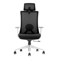 Silla Ergonómica Boston H Premium Negro/Blanco Ofideas