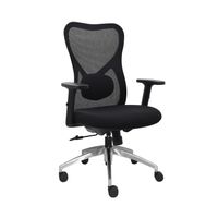 Silla Ergonómica Bug Gerente Aluminio Negro Ofideas