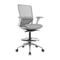 Silla Loop Cajero Ergonómica Ba Ac Gris Ofideas