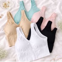 Top / bividi   de tira gruesa  con fajita (multicolor) con push up removible microfibra Talla XL/2XL