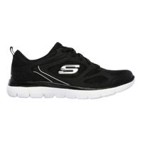 Zapatilla para Mujer Skechers Summits 12982BKW Negro