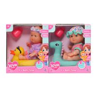 Muñeca Con Flotador Y Botella De Leche Love Baby