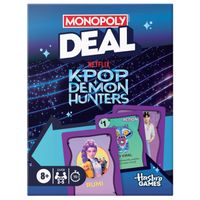 Juego De Cartas Monopoly Deal K-Pop Demon Hunters