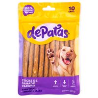 Pack Sticks de Ganado Vacuno DE PATAS 120g x10un