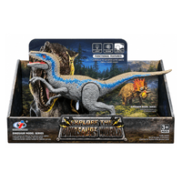 Dinosaurio De Juguete Dinosaurs World Velociraptor con sonido