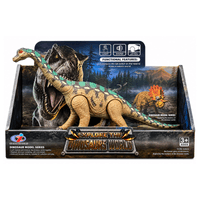 Dinosaurio De Juguete Dinosaurs World Branquiosaurus con sonido