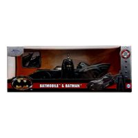 Batman Batimovil Diecast 1989 Escala 124 con Figura