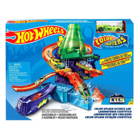 Hot Wheels Pista Color Shifters Laboratorio Científico