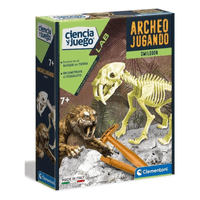 Clementoni Arqueojugando Smilodon Fosforescente Excavación