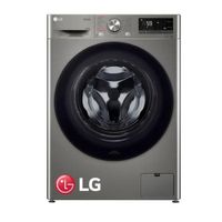 Lavaseca LG WD9PVC4S6 AI DD Carga Frontal 9KG/5KG Plateado