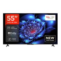 Televisor TCL 55"" 55p6k 4K UHD Google TV 2025 LED 3840 × 2160 Google TV