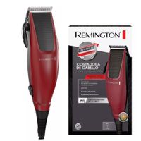 Cortador de Cabello Remington HC1095 12 Piezas Rojo | Máquina