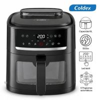Freidora de Aire Digital Coldex 6L con Vaporera CX AF6D | Cocina Versátil
