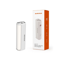 Linterna y Lampara LED Recargable con Base Magnetica Luz Regulable USB Tipo C MOVISUN Light M01 Blan