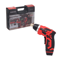 Destornillador Inalambrico Electrico 80W 45 En 1 Con Set Completo de Perilleros, Luz LED, Giro Rever