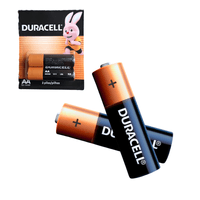 Pilas Alcalinas AA Duracell MN1500B2 Blíster x2 Unidades de 1.5V para Controles Remotos, Juguetes, L