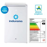 Frigobar Indurama 122L RI-159BL Blanco | Amplio y Funcional