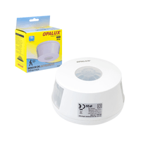 Sensor de Movimiento Infrarrojo de 30 Metros 360° Montaje en Techo con Temporizador y Control de Ilu