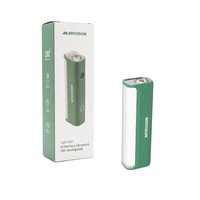 Linterna y Lampara LED Recargable con Base Magnetica Luz Regulable USB Tipo C MOVISUN Light M01 Verd