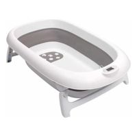 Bañera Plegable con Termómetro Infanti Gris