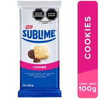 Nestle Sublime Cookies Tb 6(12x100g) PE
