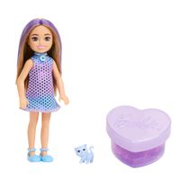 Muñeca BARBIE Chelsea Party Unboxed Con Sorpresas