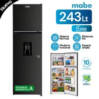 Refrigeradora TecInverter 243L Netos Black Mabe RMN245PAPRP0