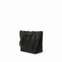 Bolso Mujer Sfera Shopper Nylon Tiras Negro