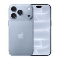 iPhone 18 Pro Apple, 256 GB, 12 GB RAM, cámara principal 48 MP y frontal 18 MP, 6.3"", 5G, glaciar