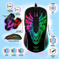MOUSE GAMER MICRONICS INFERNO MIC M816
