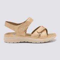 Sandalias Mujer Estrap Madison Camel