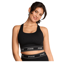 BRA DEPORTIVO PINK REVERSIBLE NEGRO TALLA M
