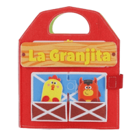LIBRO DIDÁCTICO SENSORIAL MONTESSORI LA GRANJITA
