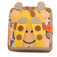 LIBRO DIDÁCTICO SENSORIAL MONTESSORI ANIMALES