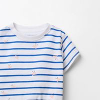 Polo Niña Sfera 5 Ba Bllo Lentejuelas Gris Blanco