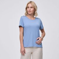 Polo Mujer Gold Zafin Manga Corta