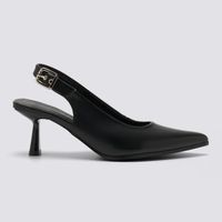 Zapatos De Vestir Mujer Kitten Negro Hypnotic