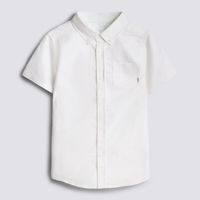 Camisa Manga Corta Niño Básico Oxford Circus